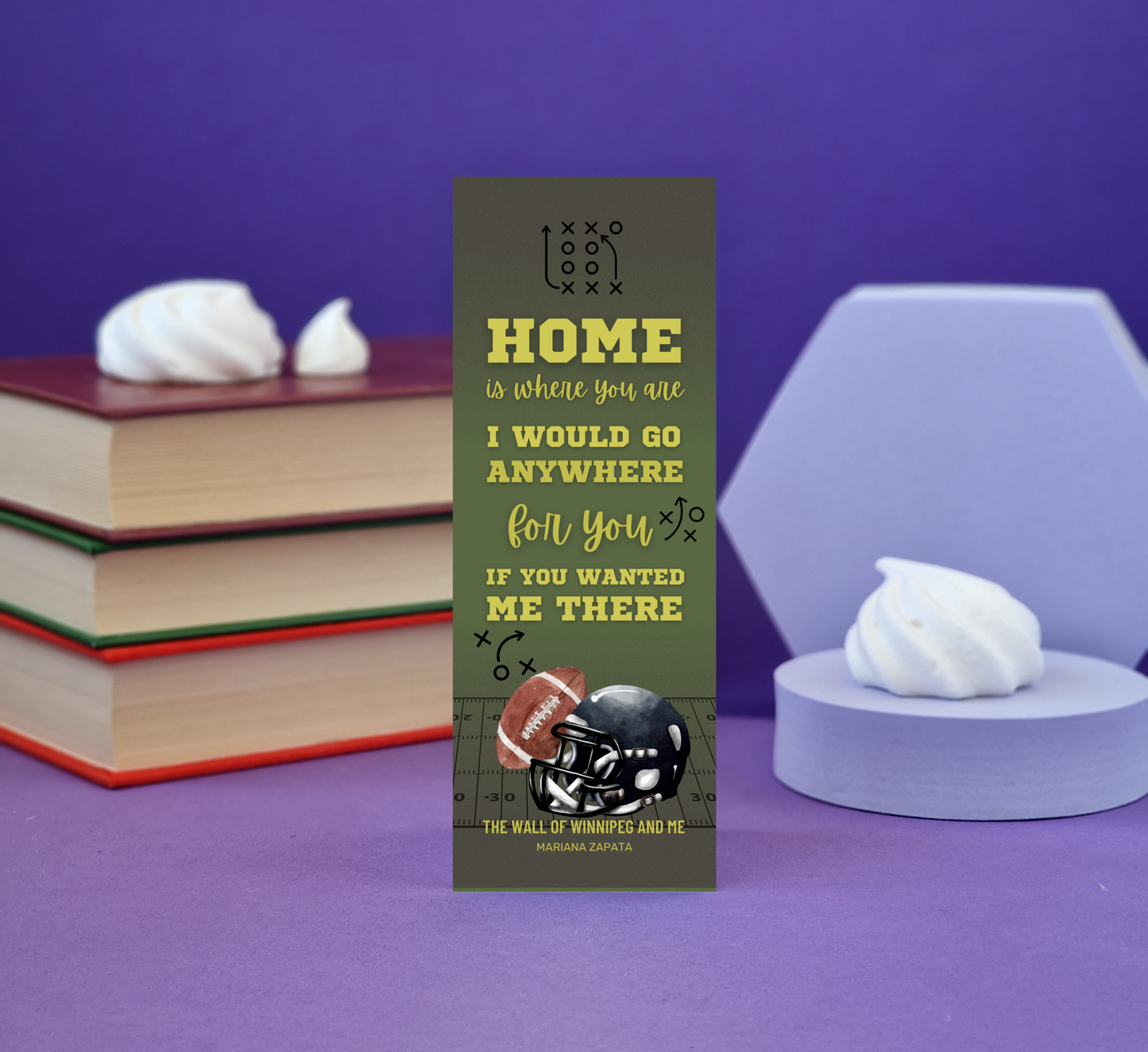 The Wall Of Winnipeg And Me Inspired Bookmark - Illustrated Bookmark - Literary Lovelies UK