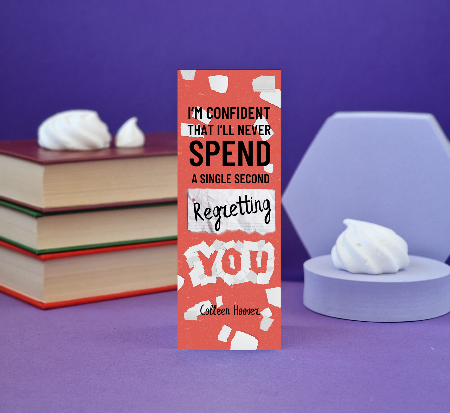 Regretting You (Colleen Hoover) Inspired Bookmark - Illustrated Bookmark - Literary Lovelies UK