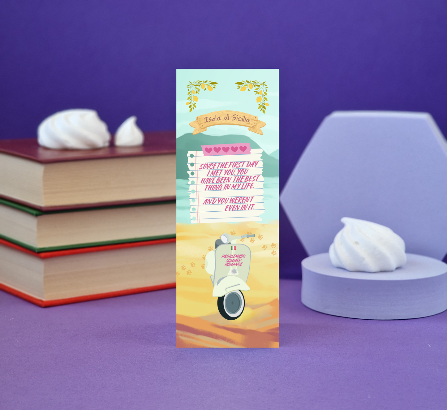 Problematic Summer Romance Inspired Bookmark