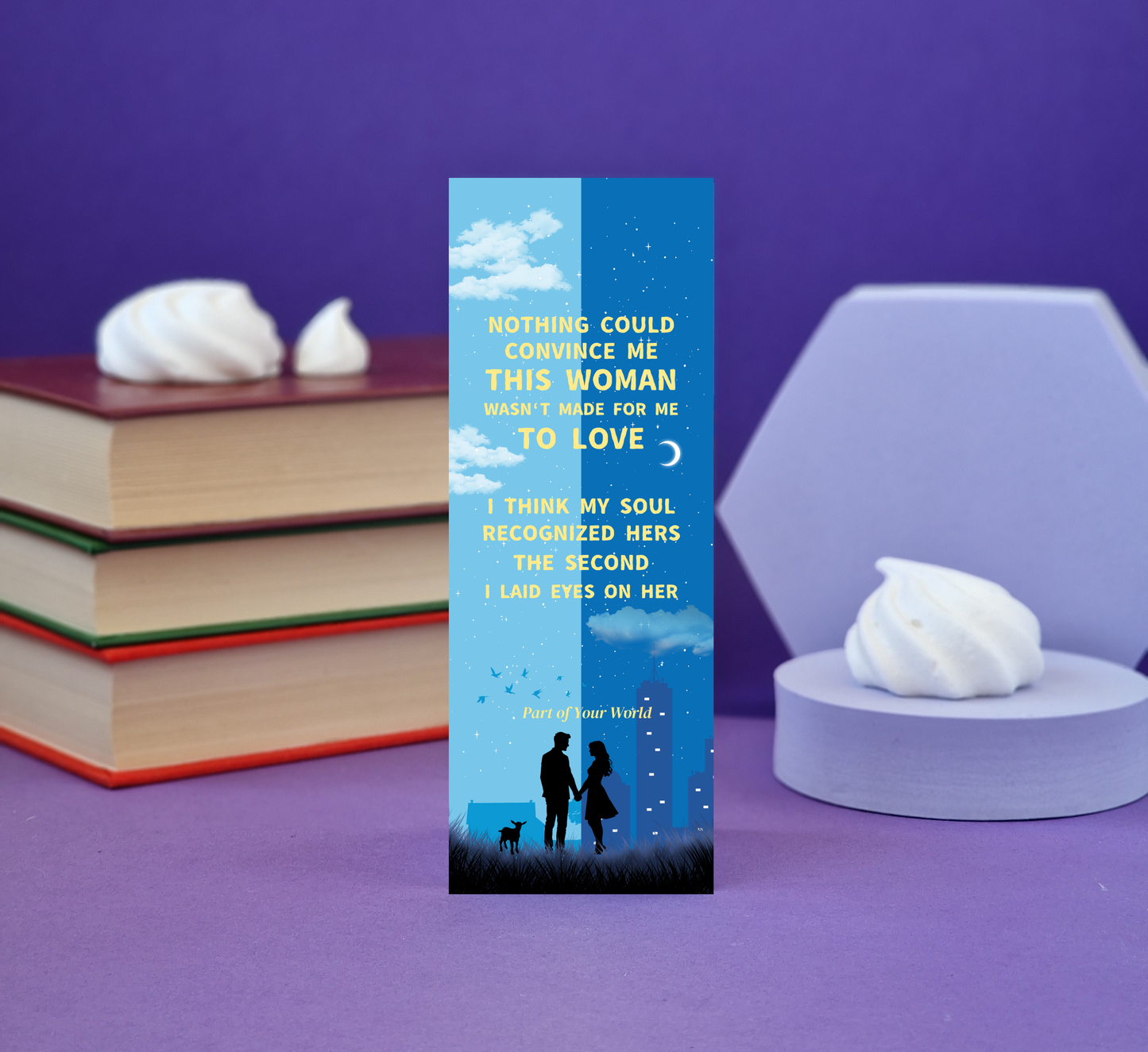 Part Of Your World Illustrated Bookmark - Literary Lovelies UK