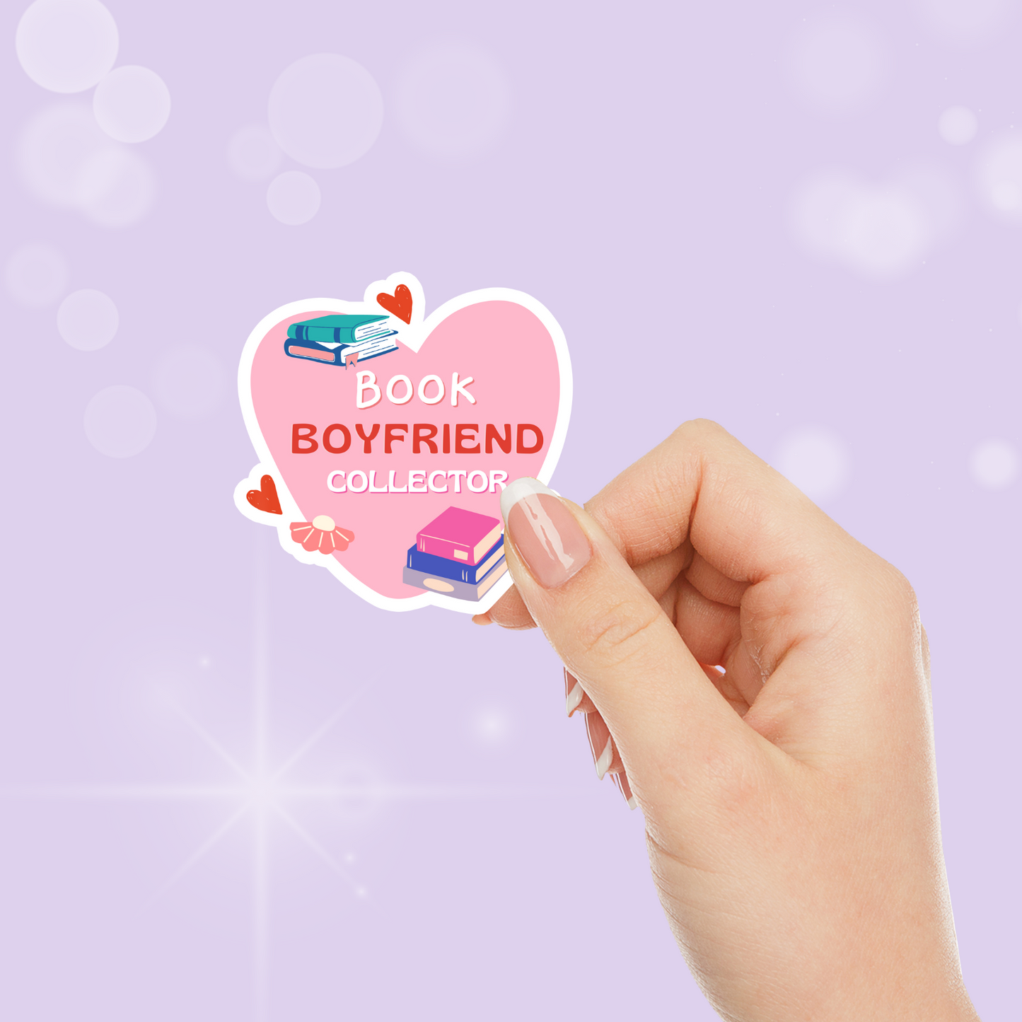 Book Boyfriend Collector Sticker - Literary Lovelies UK
