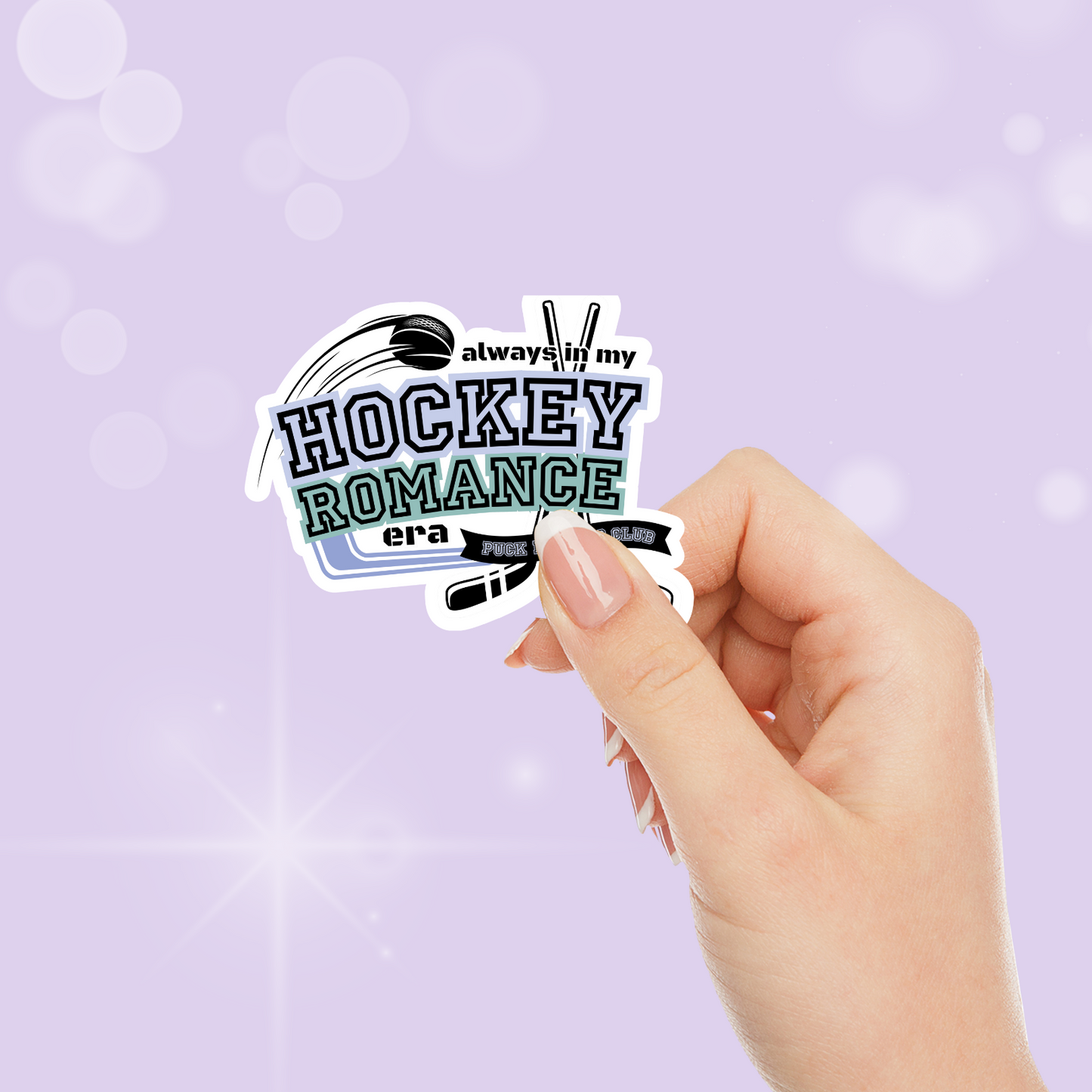 Hockey Romance Era Bookish Sticker - Literary Lovelies UK