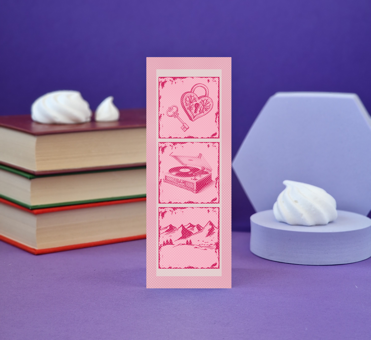 Wild Love Illustrated Bookmark - Literary Lovelies UK