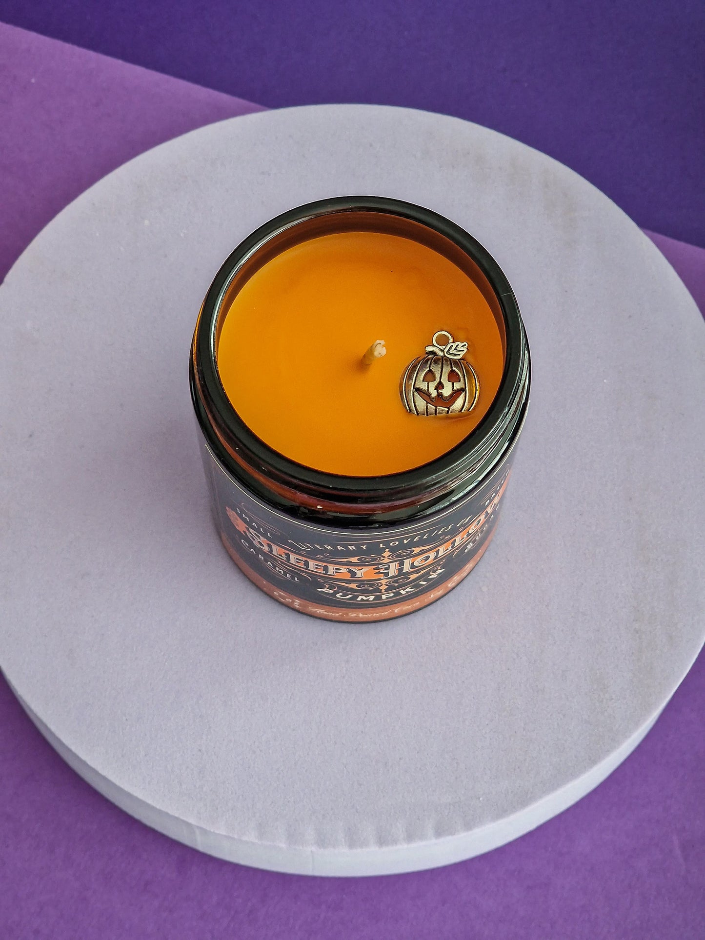 Sleepy Hollow inspired Candle - Gothic Literature - Literary Lovelies UK