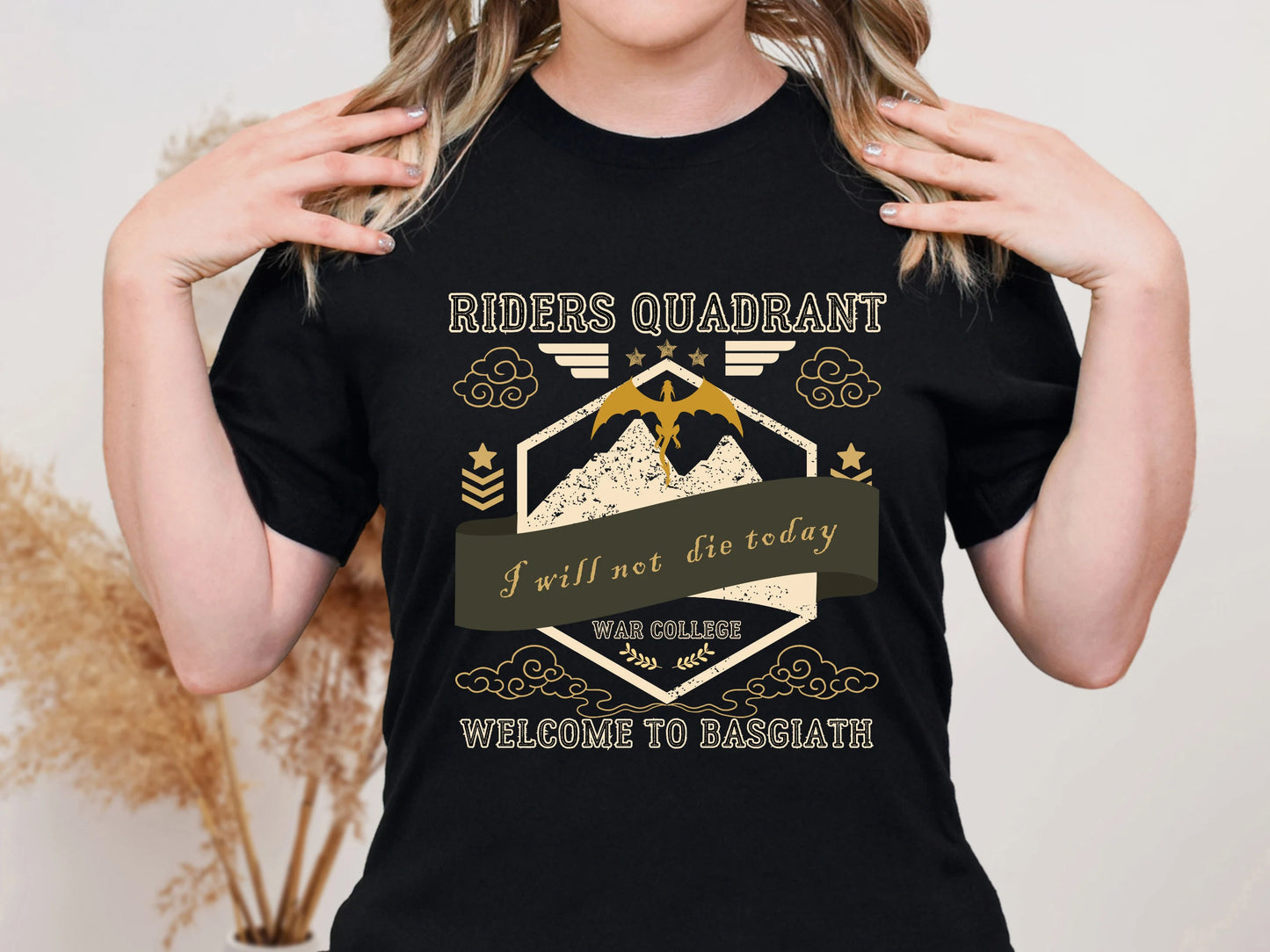 Riders Quadrant T-shirt - Fourth Wing Officially Licensed Merch - Literary Lovelies UK