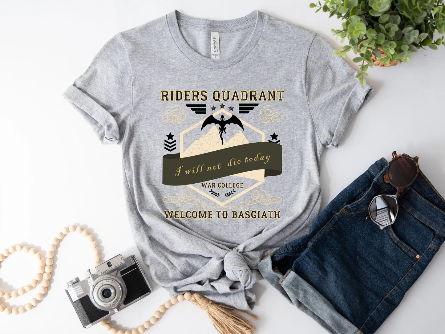 Riders Quadrant T-shirt - Fourth Wing Officially Licensed Merch - Literary Lovelies UK