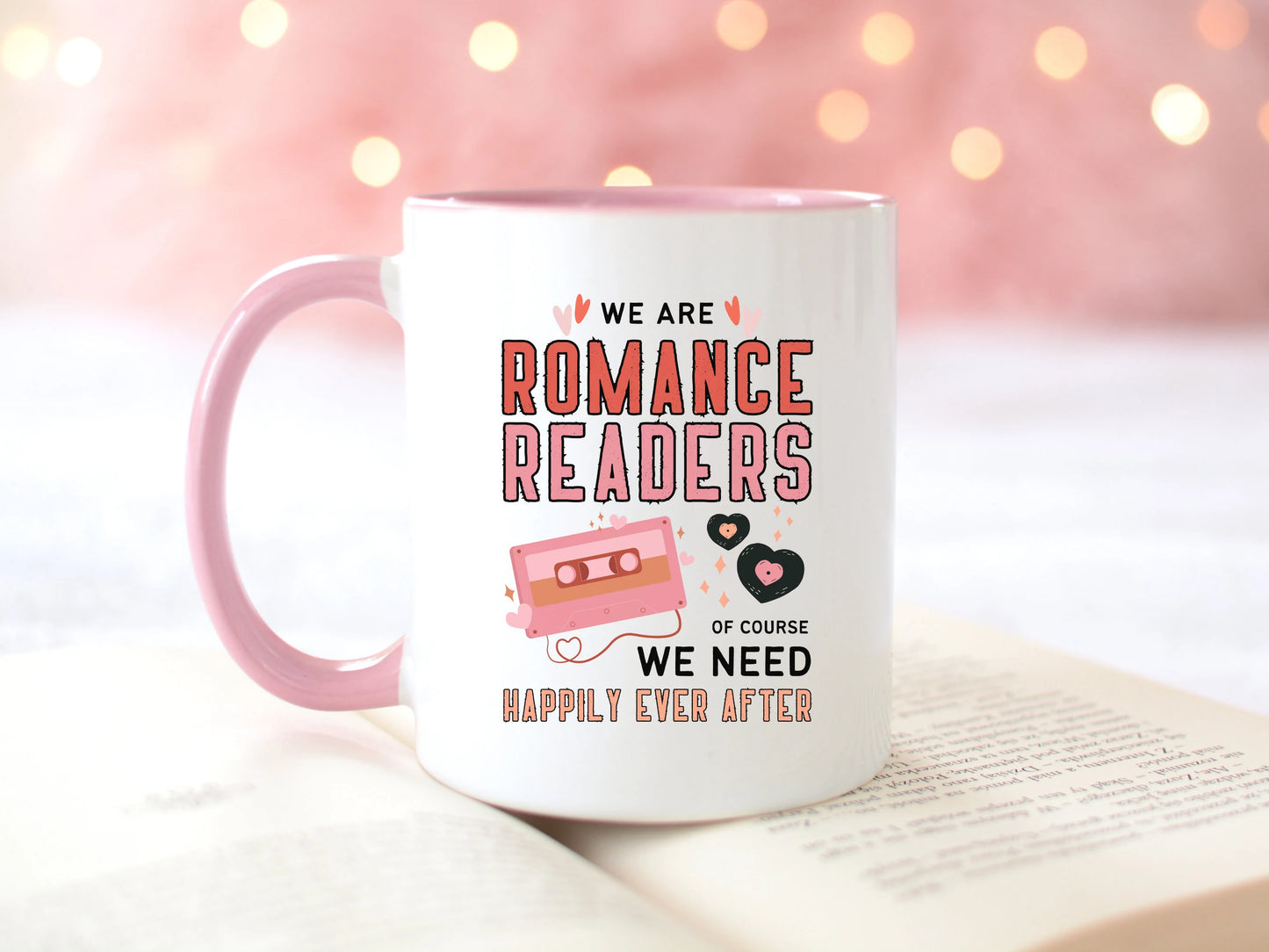Romance Reader Ceramic Mug - Book Club Mug - Literary Lovelies UK