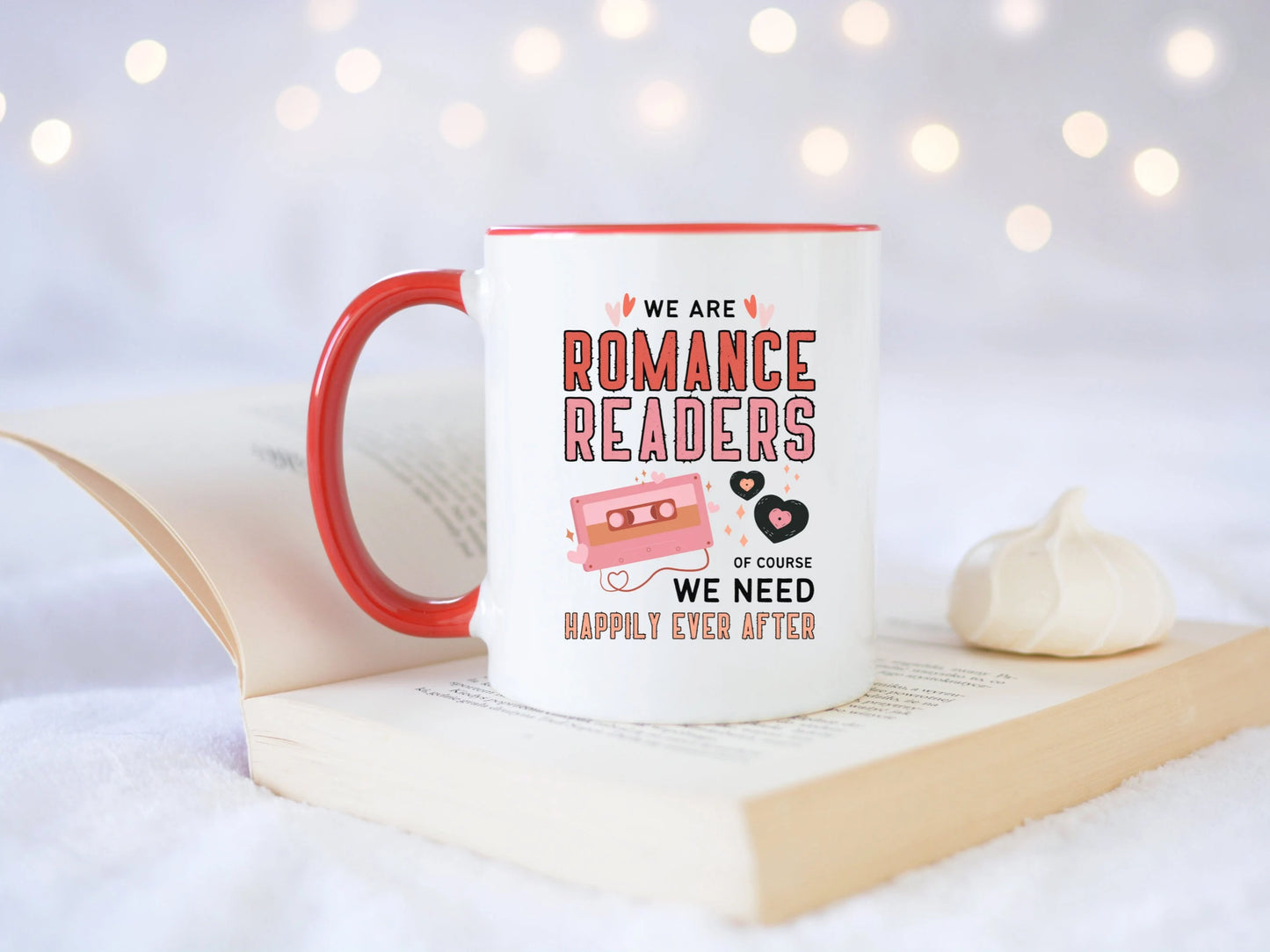 Romance Reader Ceramic Mug - Book Club Mug - Literary Lovelies UK