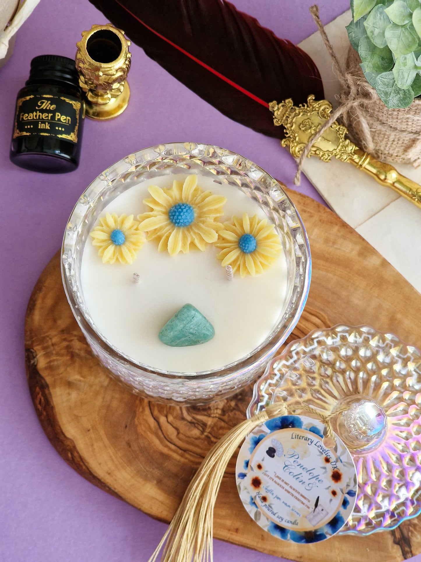 Mr. Bridgerton - Colin & Penelope - Bridgerton inspired soy candle - Literary Lovelies UK