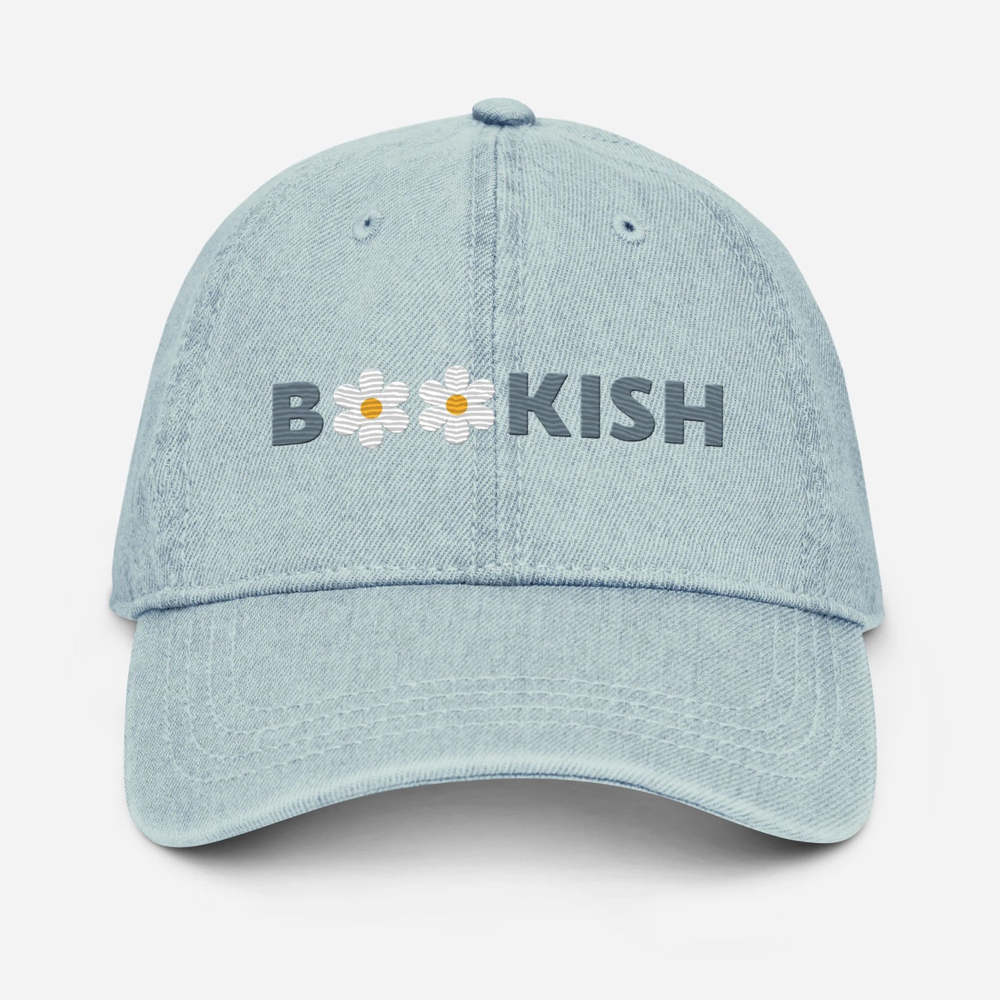 Bookish Embroidered Cap - Book Club Hat - Book Lovers Cap - Literary Lovelies UK