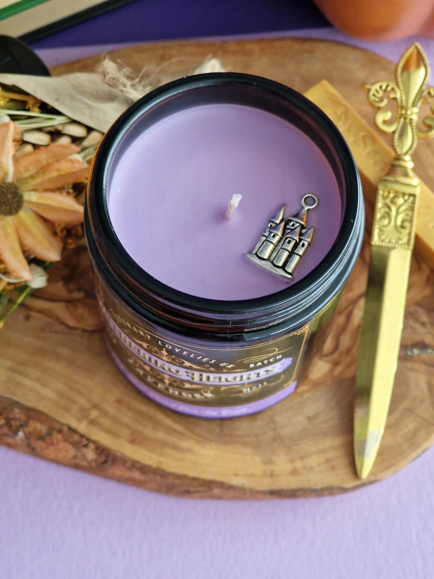 Wuthering Heights inspired Candle - Gothic Literature - Literary Lovelies UK
