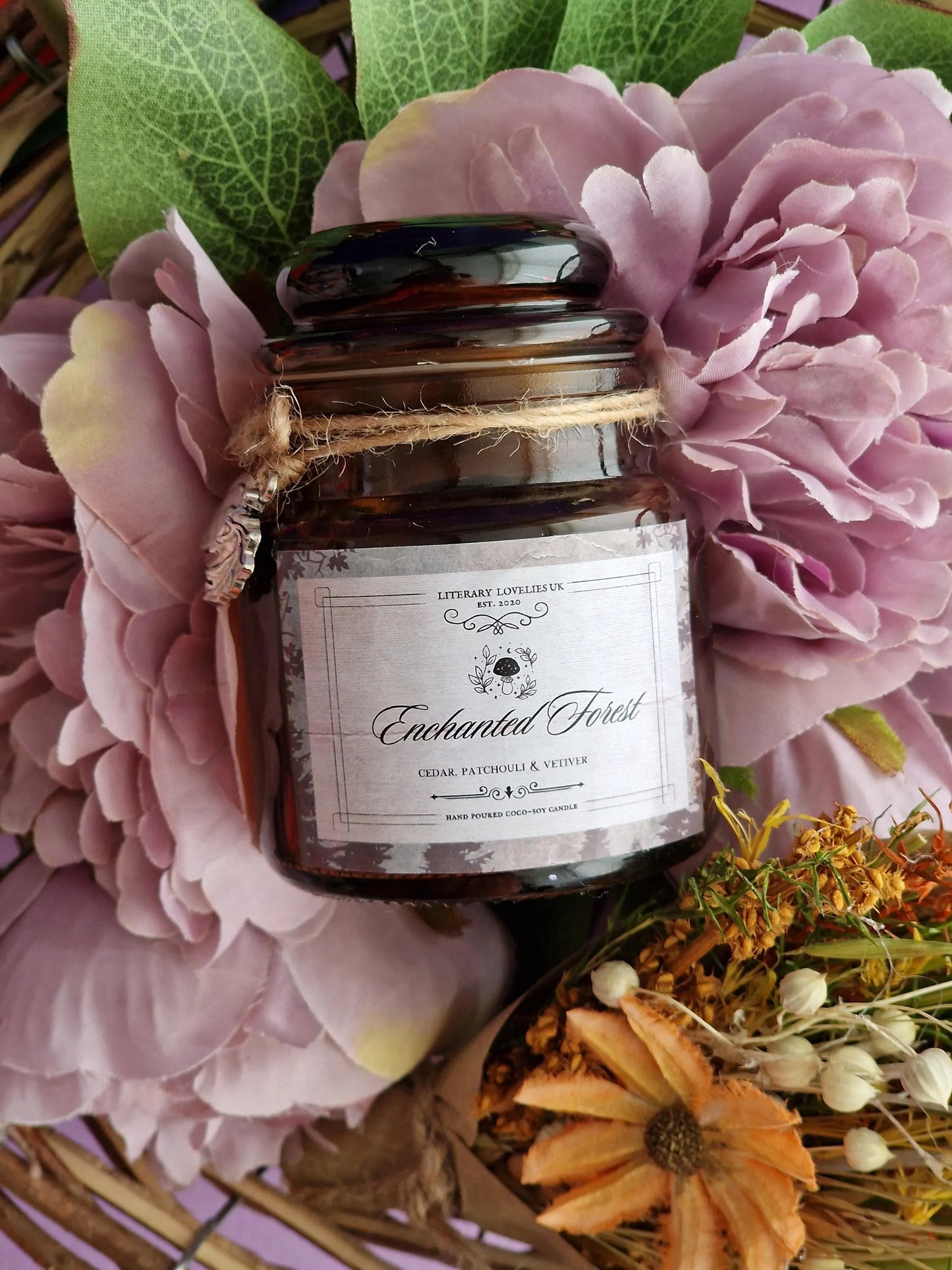 Enchanted Forest Soy Candle - Literary Lovelies UK