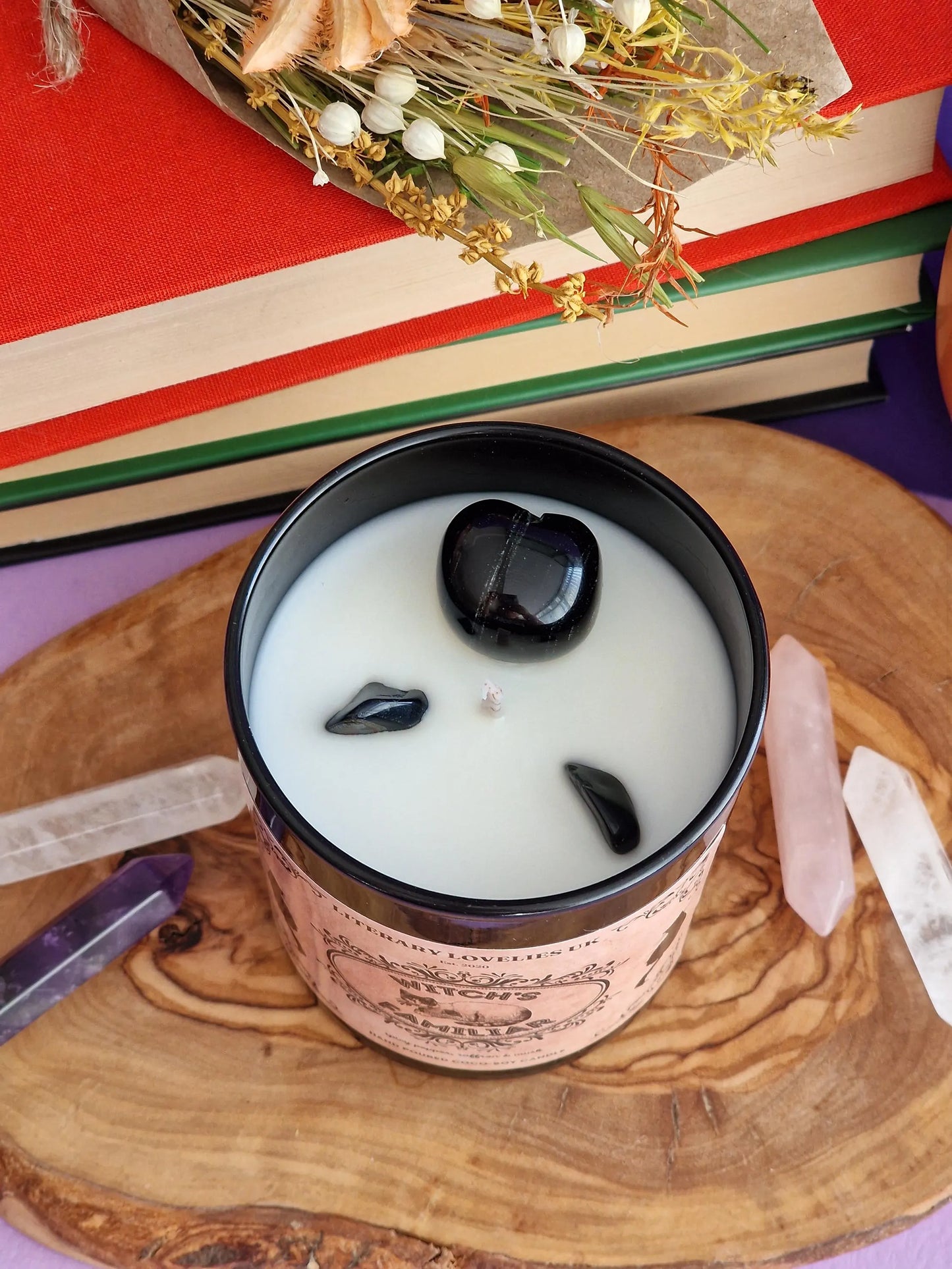 Witch's Familiar Soy Candle - Literary Lovelies UK