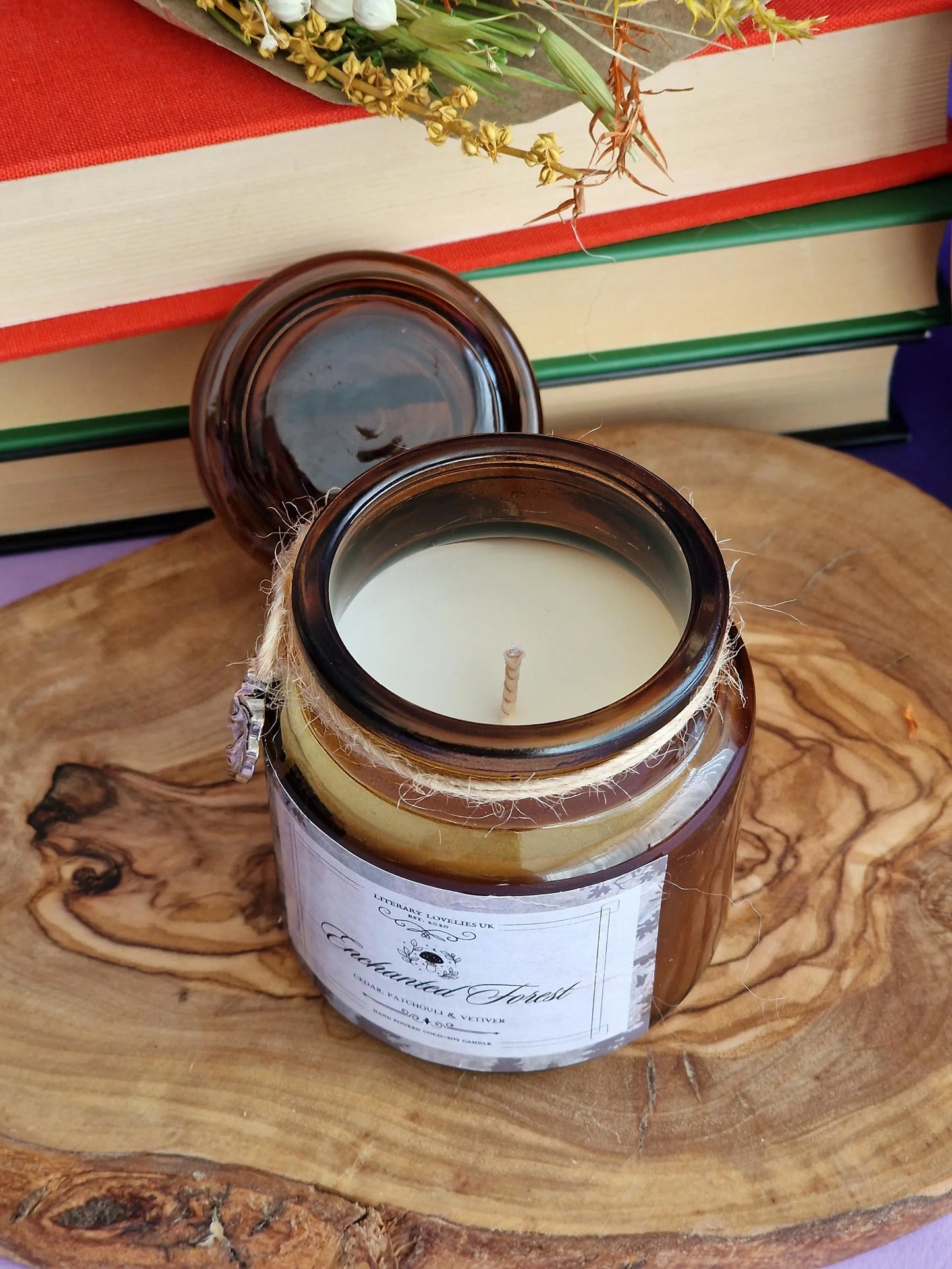 Enchanted Forest Soy Candle - Literary Lovelies UK