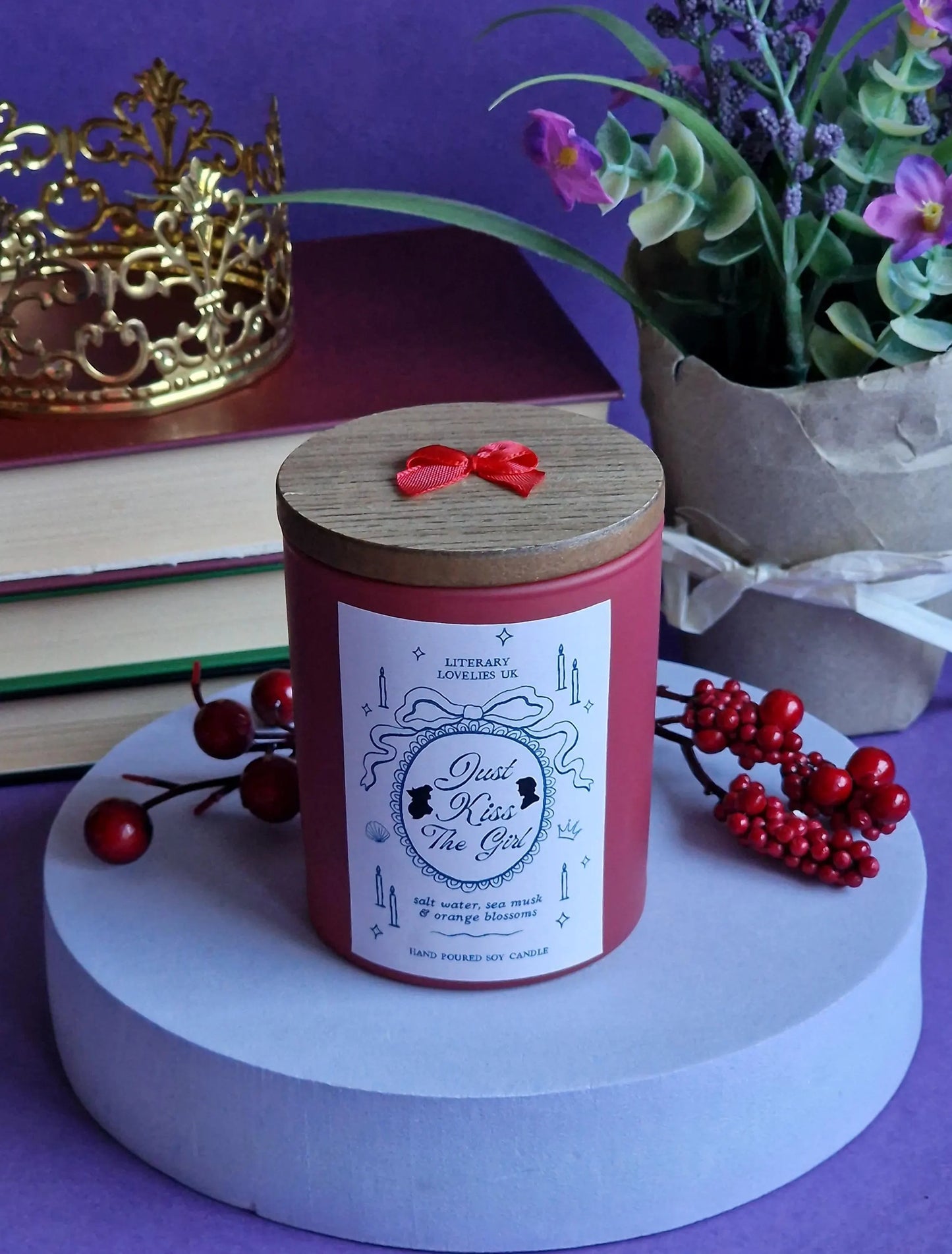 If The Shoe Fits - Cinder Fairytale Princess - Limited Edition Soy Candle - Literary Lovelies UK