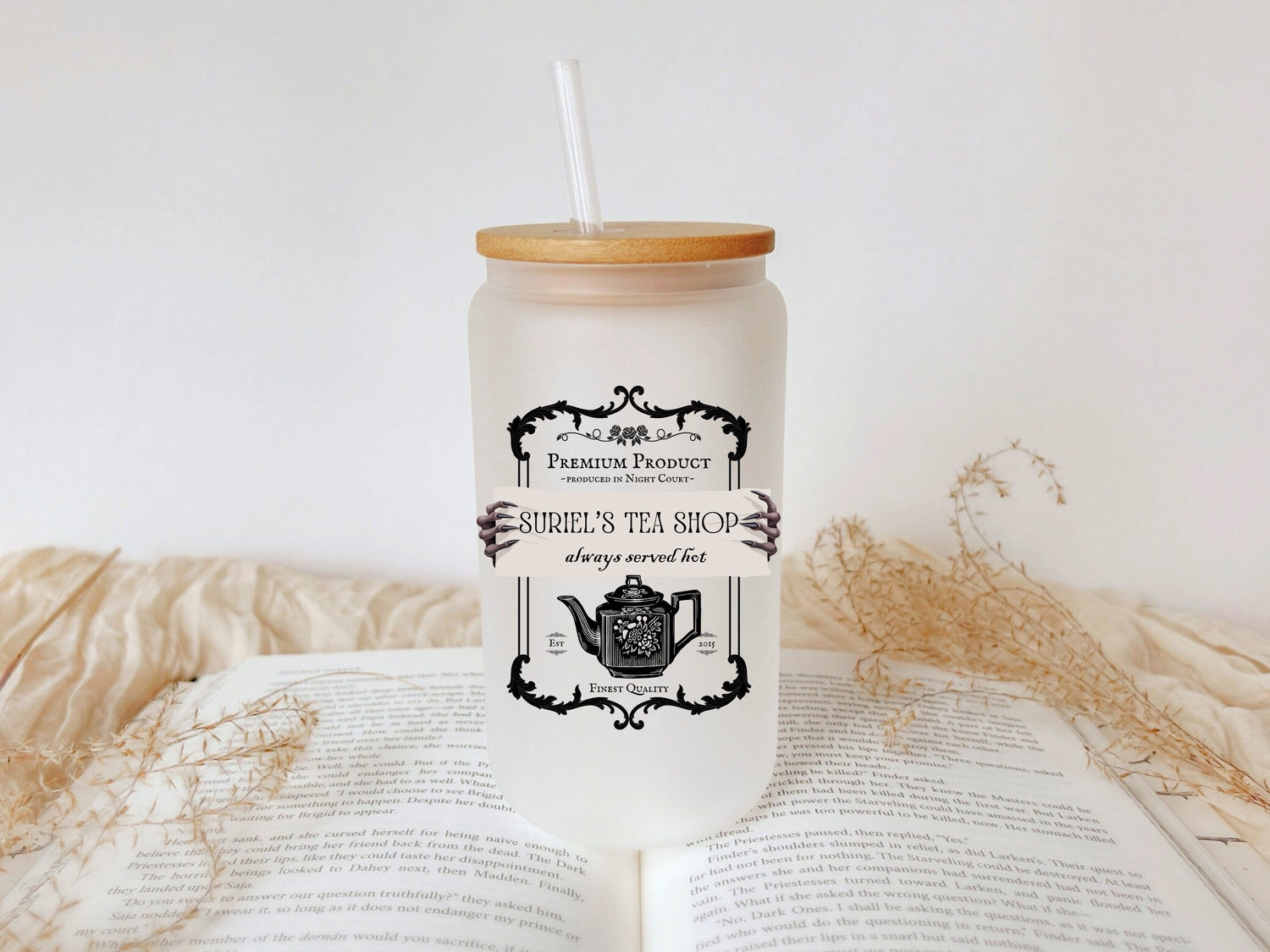 Glass Cup - Literary Lovelies UK