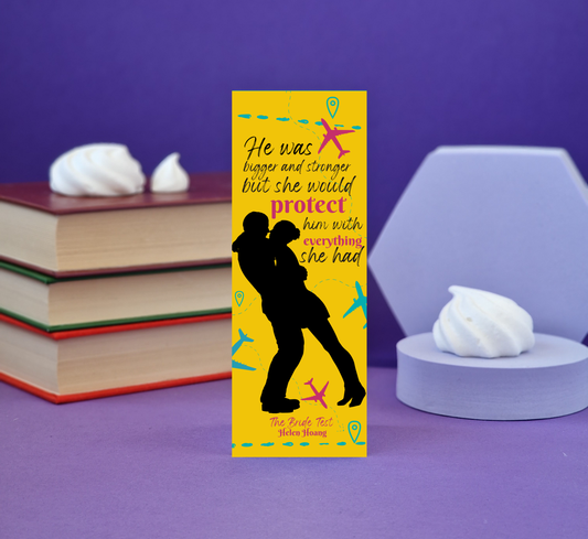 The Bride Test Inspired Bookmark - Illustrated Bookmark - Literary Lovelies UK