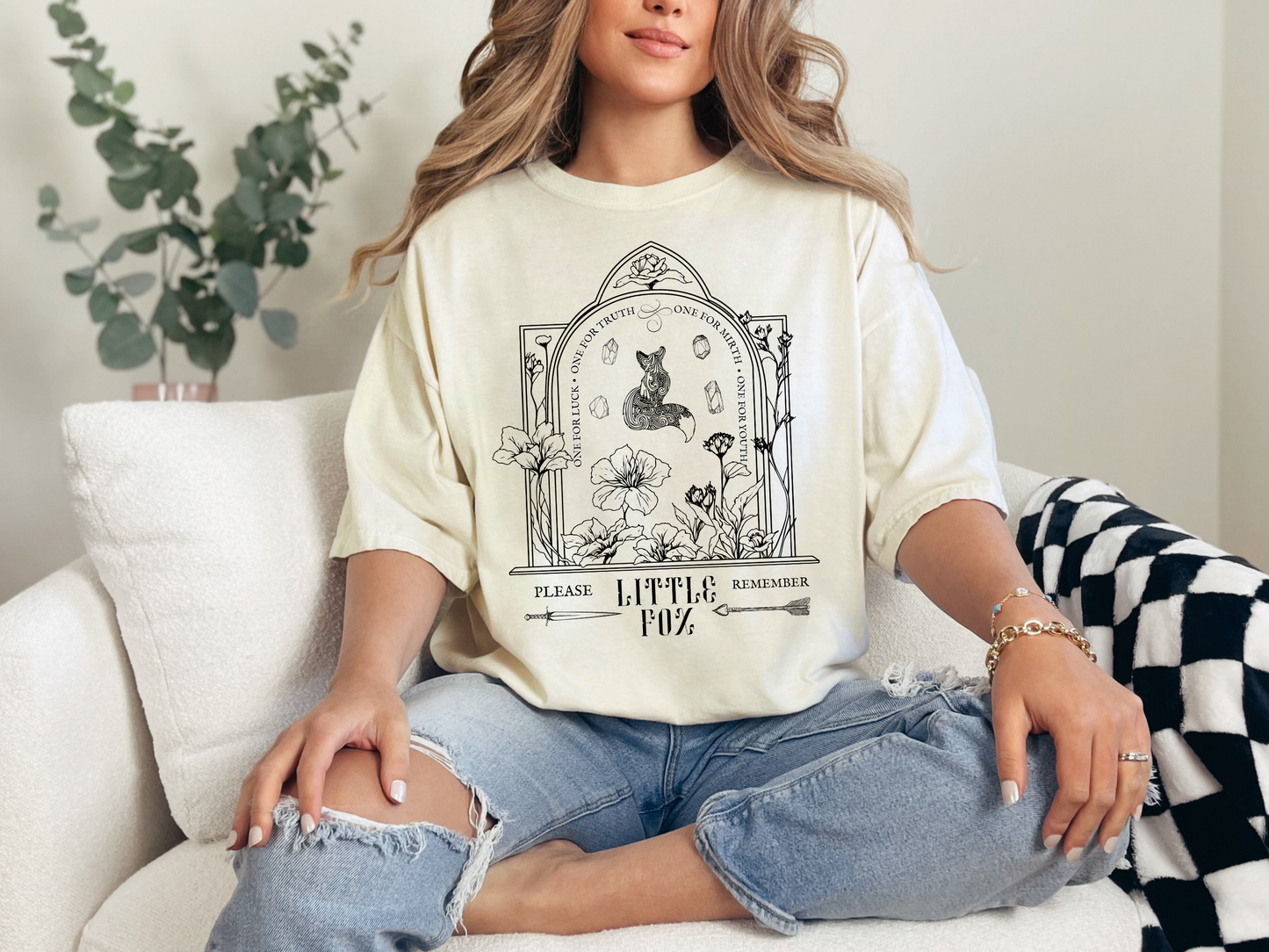 Please Remember Little Fox OUABH T-shirt