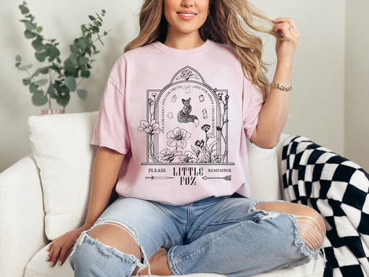 Please Remember Little Fox OUABH T-shirt