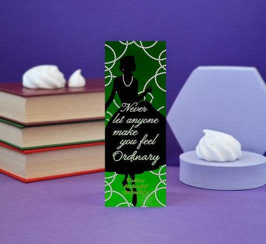 The Seven Husbands of Evelyn Hugo Inspired Bookmark - Illustrated Bookmark - Literary Lovelies UK