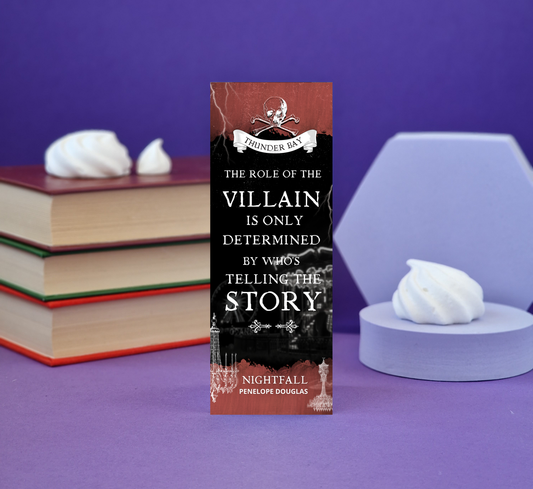 Nightfall Inspired Bookmark - Illustrated Bookmark - Literary Lovelies UK