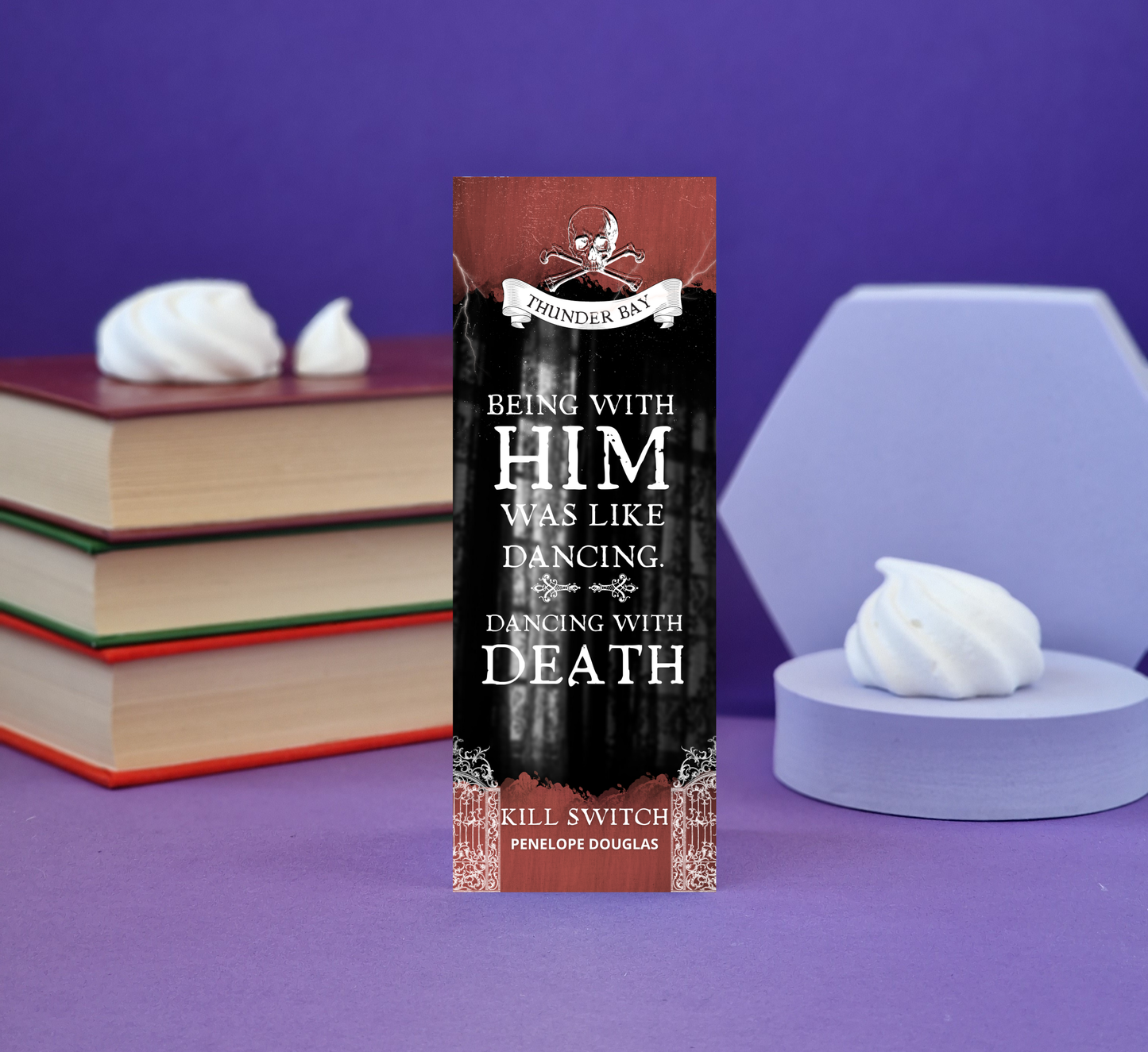 Kill Switch Inspired Bookmark - Illustrated Bookmark - Literary Lovelies UK
