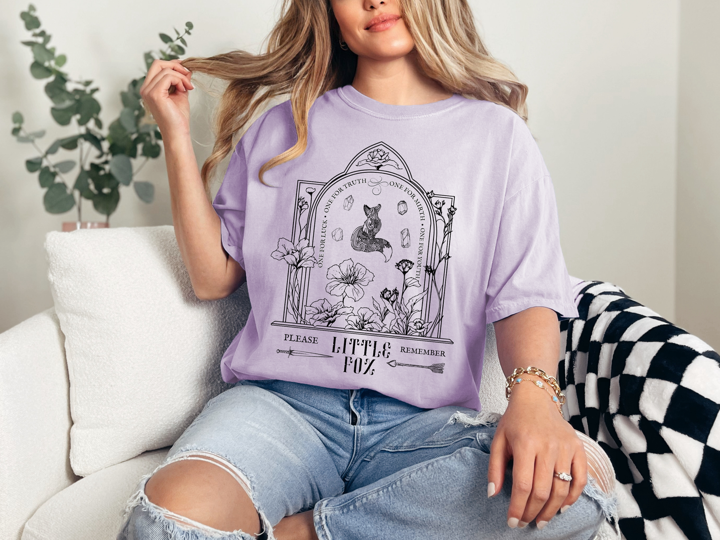 Please Remember Little Fox OUABH T-shirt