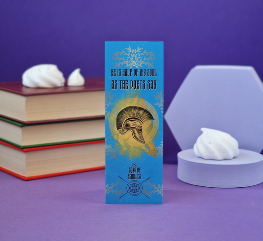 The Song Of Achilles Inspired Bookmark - Illustrated Bookmark - Literary Lovelies UK