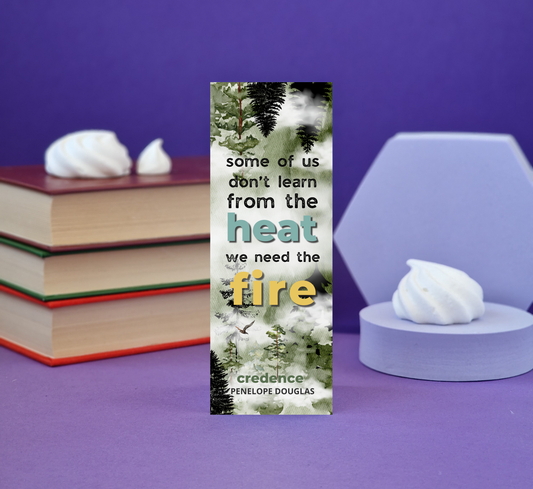 Credence Inspired Bookmark - Illustrated Bookmark - Literary Lovelies UK