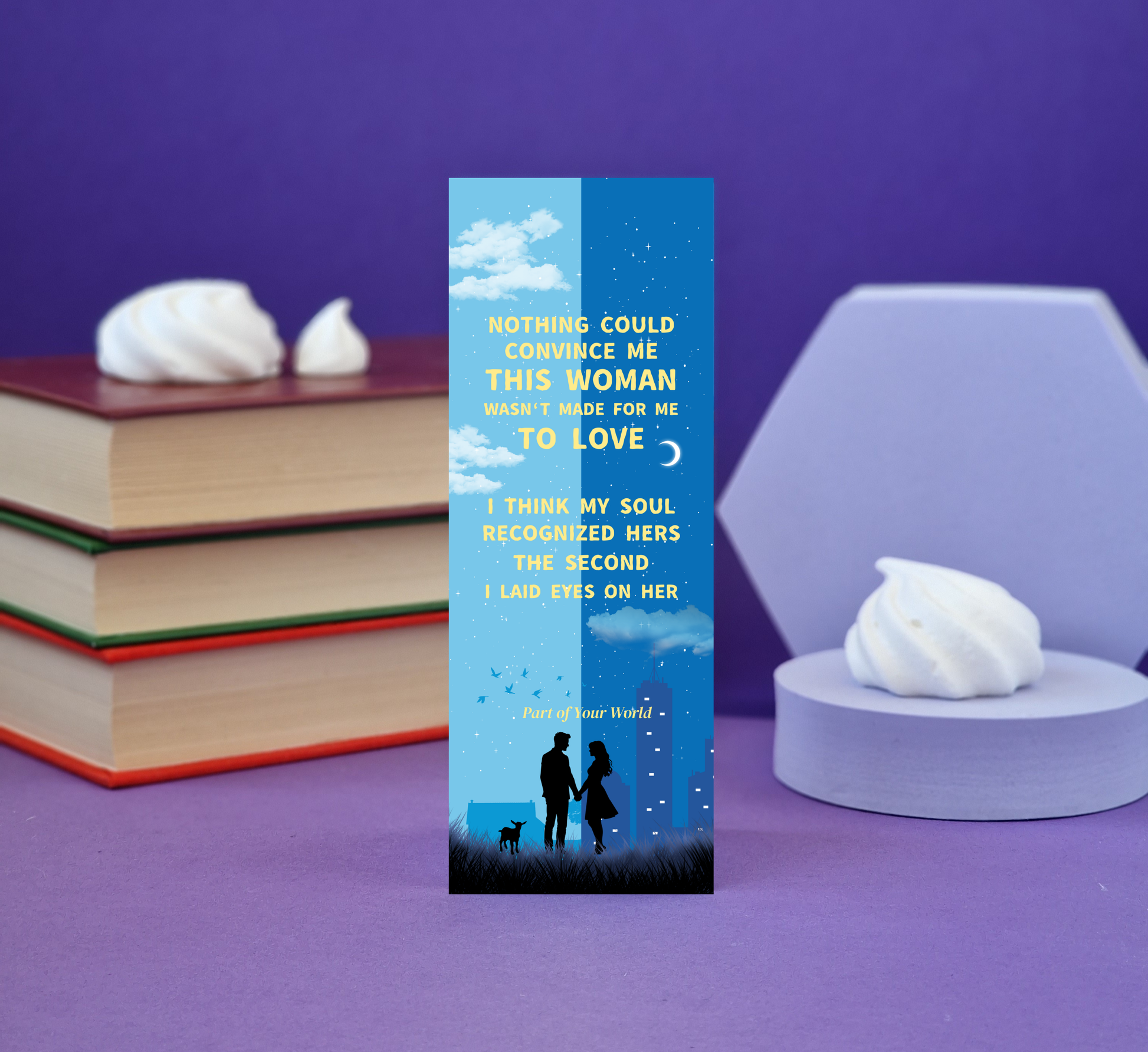 Part Of Your World Illustrated Bookmark - Literary Lovelies UK