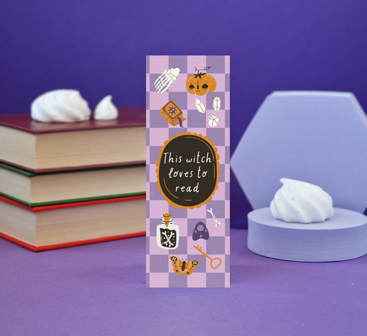 This Witch Loves To Read Bookmark