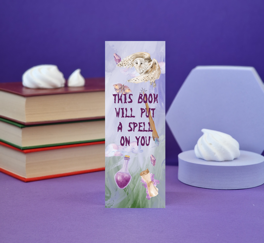 This Book Will Put A Spell on You Bookmark