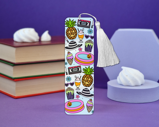Summerween Spooky Summer Metal Bookmark