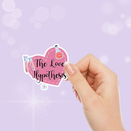 The Love Hypothesis Bookish Sticker - Literary Lovelies UK