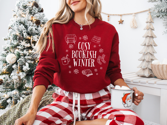 Cosy Bookish Winter Sweatshirt
