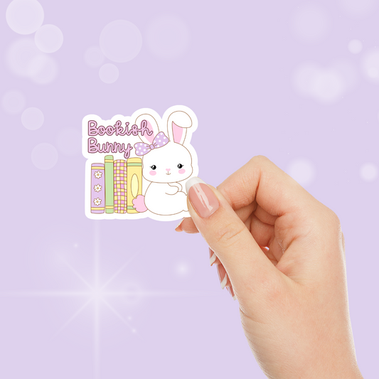 Bookish Bunny Sticker - Literary Lovelies UK