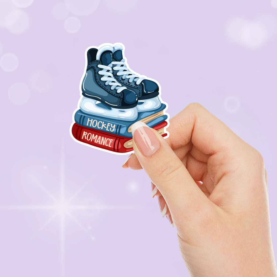 Hockey Romance Books Sticker