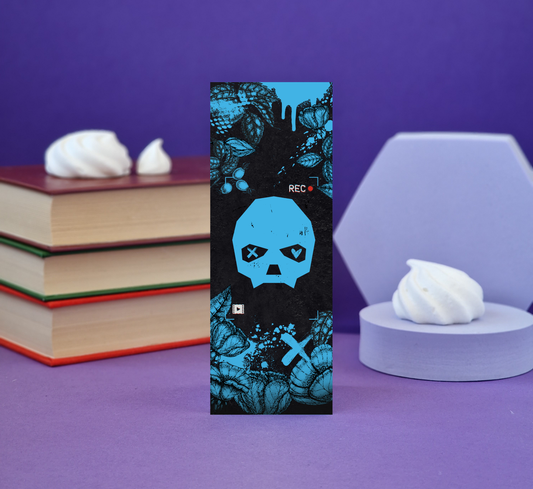 Lights Out - Illustrated Bookmark - Literary Lovelies UK