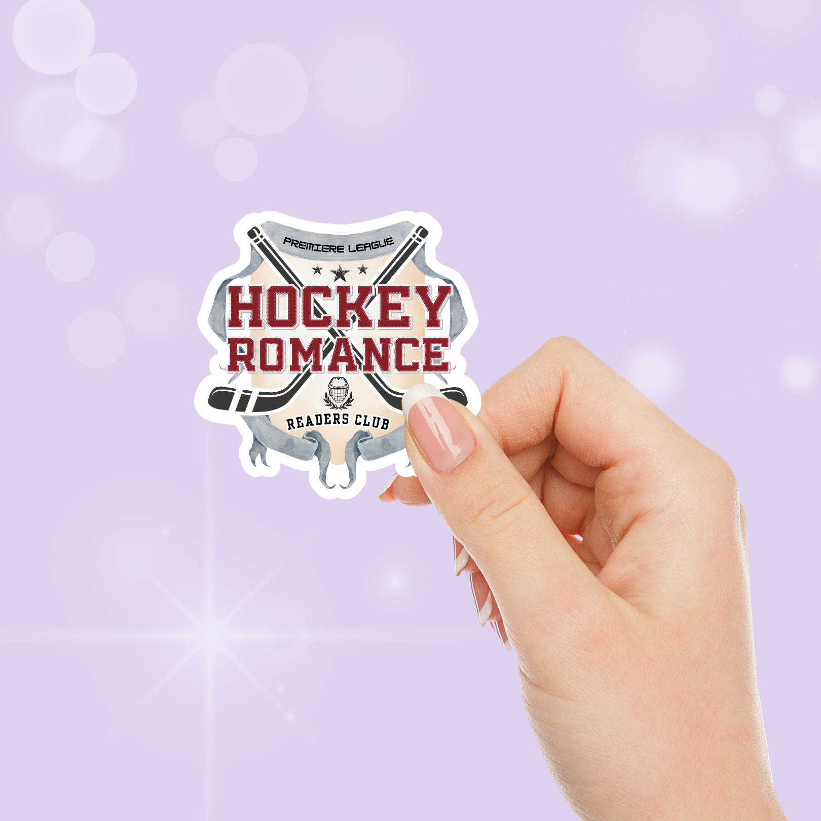 Hockey Romance Club Bookish Sticker - Literary Lovelies UK