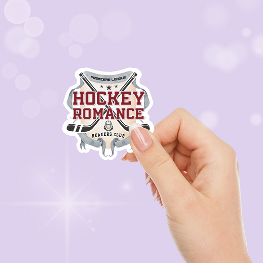 Hockey Romance Club Bookish Sticker - Literary Lovelies UK