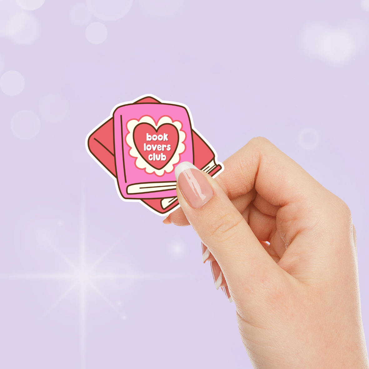 Book Lovers Club Sticker