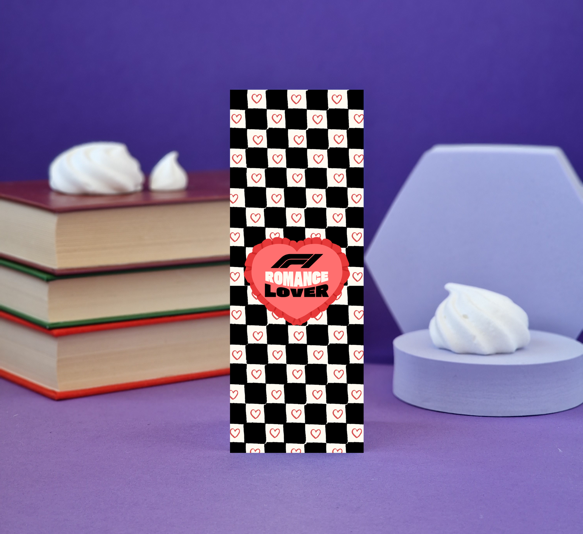 f1 romance lover bookmark