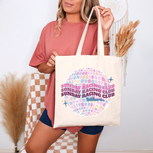 Sunday Racing Club Tote Bag
