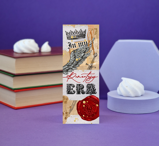 In My Romantasy Era - Illustrated Bookmark - Literary Lovelies UK