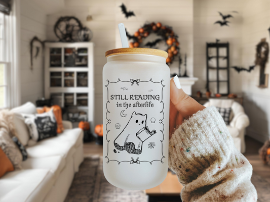 Ghostie Glass Cup