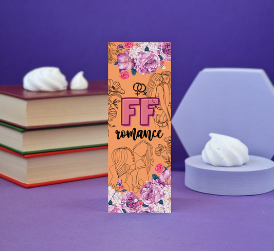 Sapphic Romance - Illustrated Bookmark - Literary Lovelies UK