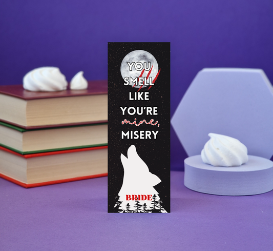 Bride - Warewolf Illustrated Bookmark - Literary Lovelies UK