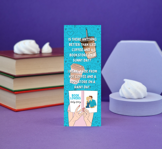 Book Lovers Illustrated Bookmark - Literary Lovelies UK