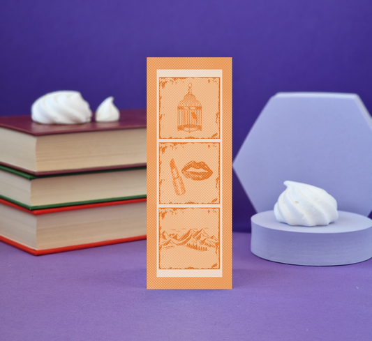 Wild Eyes Illustrated Bookmark - Literary Lovelies UK