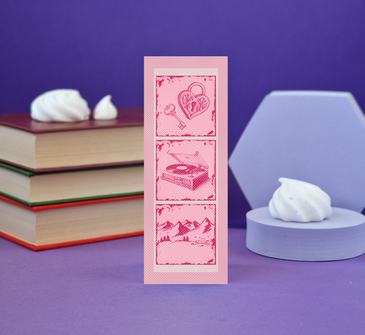 Wild Love Illustrated Bookmark - Literary Lovelies UK